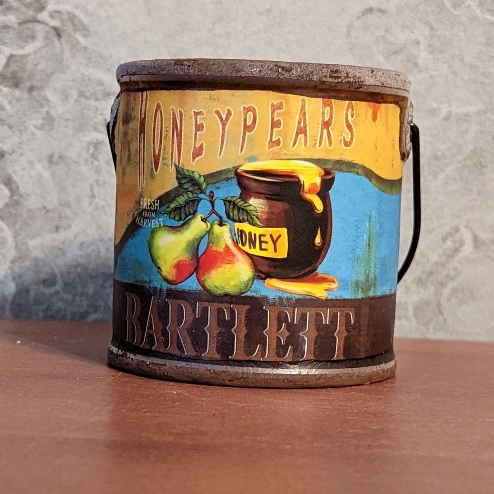 Farm Fresh Paint Can Candle Bartlett Pear